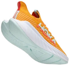 HOKA Women's Carbon X 3 - Radiant Yellow/Camellia (1123193-RYCM) -Run Gear Shop 1123193 RYCM 3