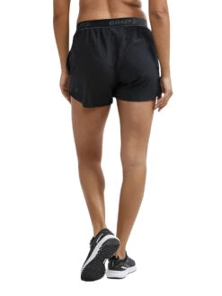 Craft Women's Advance Essence 5" Stretch Short - Black (1910759-999000) 9 Craft Women's Advance Essence 5" Stretch Short - Black (1910759-999000) -Run Gear Shop 1910759 999000 ADVEssence5 InchStretchShortsW Closeup2 Preview