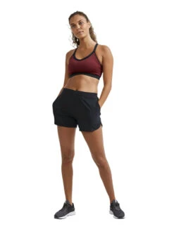 Craft Women's Advance Essence 5" Stretch Short - Black (1910759-999000) 10 Craft Women's Advance Essence 5" Stretch Short - Black (1910759-999000) -Run Gear Shop 1910759 999000 ADVEssence5 InchStretchShortsW Closeup4 Preview