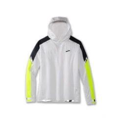 Brooks Men's Run Visible Thermal Hoodie - White/Asphalt/Nightlife (211411134) 11 Brooks Men's Run Visible Thermal Hoodie - White/Asphalt/Nightlife (211411134) -Run Gear Shop 211411 134 LF Run Visible Thermal Hoodie