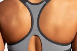 Brooks Women's Dare Racerback Run Bra - Asphalt (350073081) 13 Brooks Women's Dare Racerback Run Bra - Asphalt (350073081) -Run Gear Shop 350073 081 d3 Dare Racerback