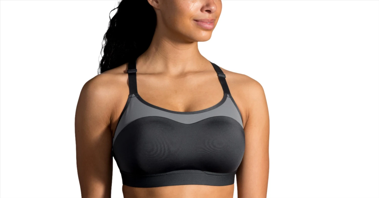 Brooks Women's Dare Racerback Run Bra - Asphalt (350073081) 3 Brooks Women's Dare Racerback Run Bra - Asphalt (350073081)