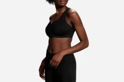 Brooks Women's Dare Zip Run Sports Bra - Black (350075001) -Run Gear Shop 350075 001 ma Dare Zip 97e38bc0 c412 47c7 8e8d fc5fb885050d