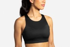 Brooks Women's Drive 3 Pocket Run Bra (350080) -Run Gear Shop 350080 001 MF Drive 3 Pocket Run Bra