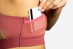 Brooks Women's Drive 3 Pocket Run Bra (350080) -Run Gear Shop 350080 691 D2 Drive 3 Pocket Run Bra