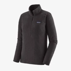 Patagonia Women's R1 Air Zip Neck (40250) -Run Gear Shop 40250 BLK