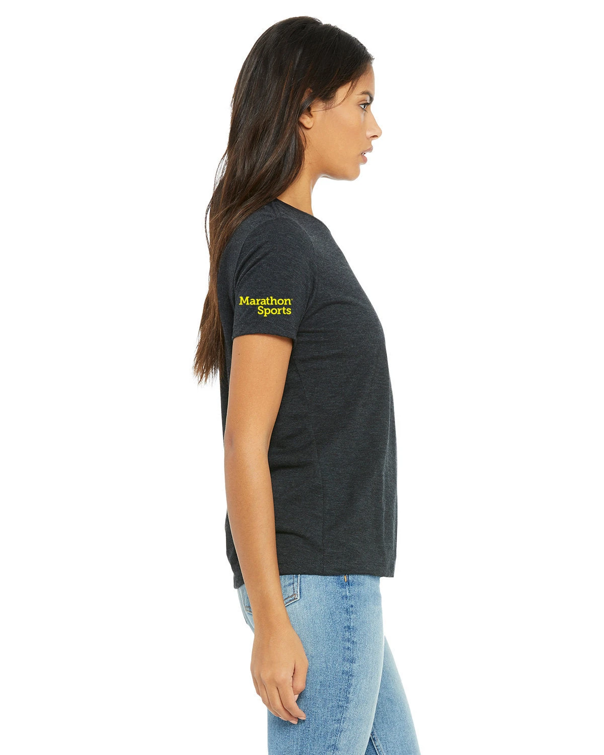 Women's RUN BOS Relaxed Triblend Short Sleeve Tee (TS-RUNBOS-6413) 4 Women's RUN BOS Relaxed Triblend Short Sleeve Tee (TS-RUNBOS-6413) - Image 2