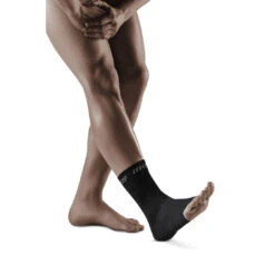 CEP Ortho+ Ankle Sleeve - Black (WO12V6) 10 CEP Ortho+ Ankle Sleeve - Black (WO12V6) -Run Gear Shop Ankle Sleeve black grey WO12V6 m front model web 1800x1800 a44602e5 0600 42de a6fa d810da398421