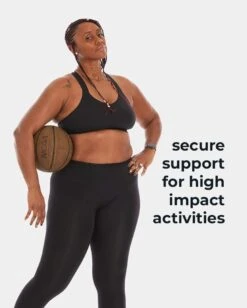 Women's Handful Y-Back Bra - Black (155-001) -Run Gear Shop HDF 2021 YBack BooyaBlack Front 1024x1024 4090a746 22a3 4695 a96c a798c215738c