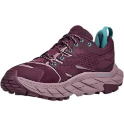 HOKA Women's Anacapa Low GTX -Run Gear Shop HOKAWomensAnacapaLowGTXGrapeWine Elderberry 1