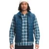 The North Face Men's Thermoball Eco Vest 2.0 - Monterey Blue (NF0A5GLOBH7) -Run Gear Shop NF0A5GLO BH7 hero