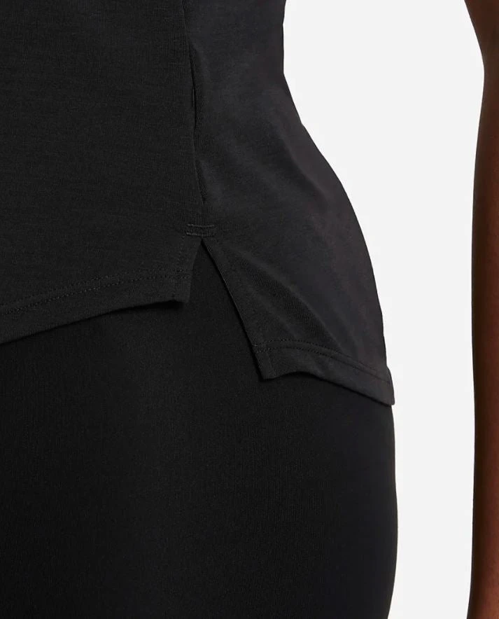 Women's Nike Dri Fit One Luxe Short Sleeve - Black (DD0618-010) 5 Women's Nike Dri Fit One Luxe Short Sleeve - Black (DD0618-010) - Image 3