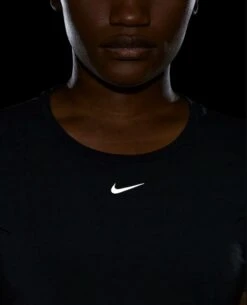 Women's Nike Dri Fit One Luxe Short Sleeve - Black (DD0618-010) 14 Women's Nike Dri Fit One Luxe Short Sleeve - Black (DD0618-010) -Run Gear Shop ONELUXE6