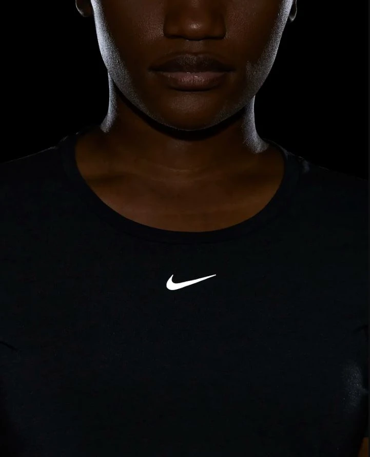 Women's Nike Dri Fit One Luxe Short Sleeve - Black (DD0618-010) 8 Women's Nike Dri Fit One Luxe Short Sleeve - Black (DD0618-010) - Image 6