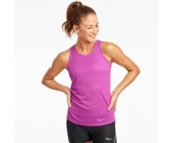 Saucony Women's Stopwatch Singlet (SAW800290) -Run Gear Shop SAW800290 CLV 1