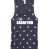 Women's Branford Racerback Stars And Stripes Tank - Navy Blue (RUNBRANFORD-AA1927P-S) 1 Women's Branford Racerback Stars And Stripes Tank - Navy Blue (RUNBRANFORD-AA1927P-S) -Run Gear Shop aa1927p gy z FF 2