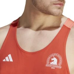 Adidas Men's Boston Marathon® 2023 Tank Top -Run Gear Shop adidas mens boston marathon 2023 tank top red 4