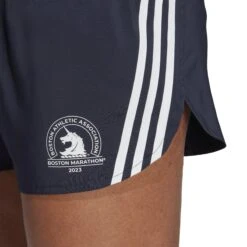 Adidas Women's Boston Marathon®2023 3" Shorts -Run Gear Shop adidas womens boston marathon three inch running shorts navy 4