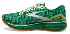 Brooks Men's Ghost 15 -Run Gear Shop brooks mens ghost 15 running shoe st.patricks day edition green orange 3
