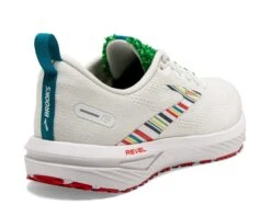 Brooks Women's Revel 6 -Run Gear Shop brooks womens revel 6 running shoe white green red special edition 2