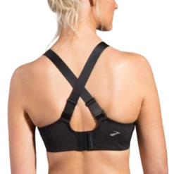 Brooks Women's Embody High Impact Sports Bra - Black (350067-001) 8 Brooks Women's Embody High Impact Sports Bra - Black (350067-001) -Run Gear Shop generateImage 1 removebg