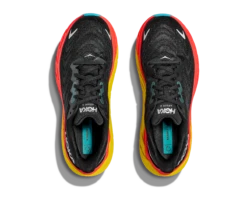 HOKA Men's Arahi 6 13 HOKA Men's Arahi 6 -Run Gear Shop hoka mens arahi 6 running shoe black red yellow 3