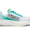 HOKA Men's Mach X -Run Gear Shop hoka mens mach x white blue