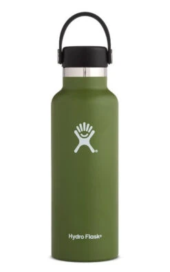 Hydro Flask 18 Oz Standard Mouth Bottles W/ Flex Cap (S18SX) -Run Gear Shop hydro flask stainless steel vacuum insulated 18 oz standard mouth olive 913422ed 3607 4729 9e44 8dc32dc1a5ee