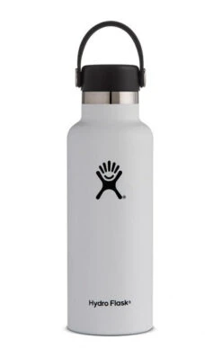 Hydro Flask 18 Oz Standard Mouth Bottles W/ Flex Cap (S18SX) -Run Gear Shop hydro flask stainless steel vacuum insulated water bottle 18 oz standard mouth flex cap white 878c4da4 4152 41ea b601 ad9c32425b02