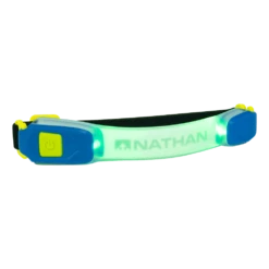 Nathan LightBender RX Lighted Armband - Safety Yellow (NS5084) -Run Gear Shop ns5084 0186 00 lightbenderrx safetyyellow green